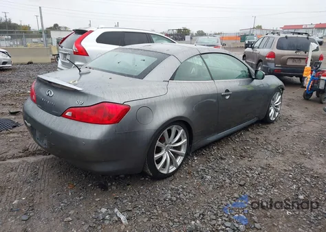 2010 Infiniti G37 z USA, uszkodzony, nr VIN JN1CV6FE7AM352459